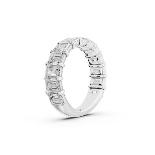 Novello  Lab-grown Diamonds Emerald Band 5.00 Ct. T.w.