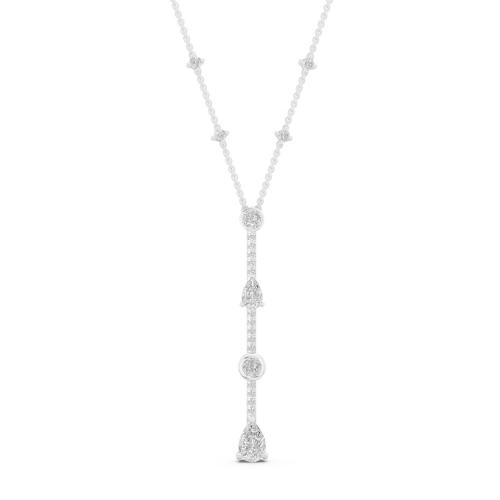 Ovani® Labgrown Diamond Fancy Necklace 0.95 Ct. T.w.
