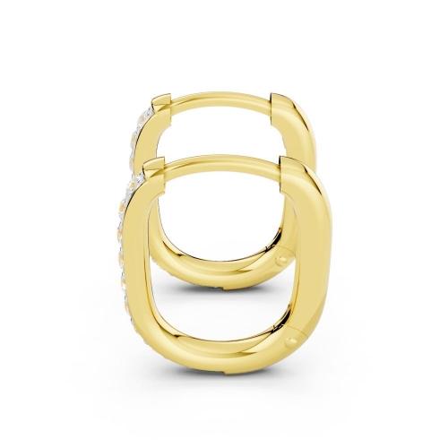 Bella By Ovani®  Lab-grown Diamonds Hoops Earrings 0.25 Ct. T.w.