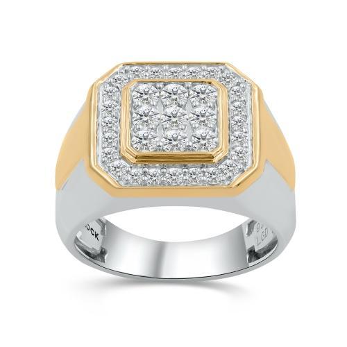 Link N Lock® Labgrown Diamond Mens Ring-1.00 Ct. T.w.
