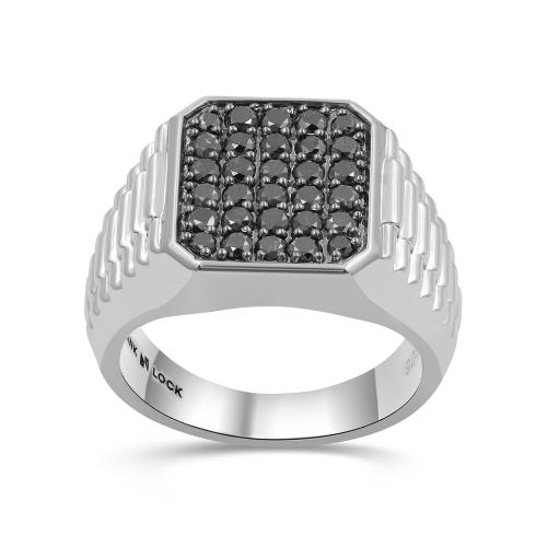 Link N Lock® Lab-grown Diamonds Mens Ring-1.25 Ct. T.w.