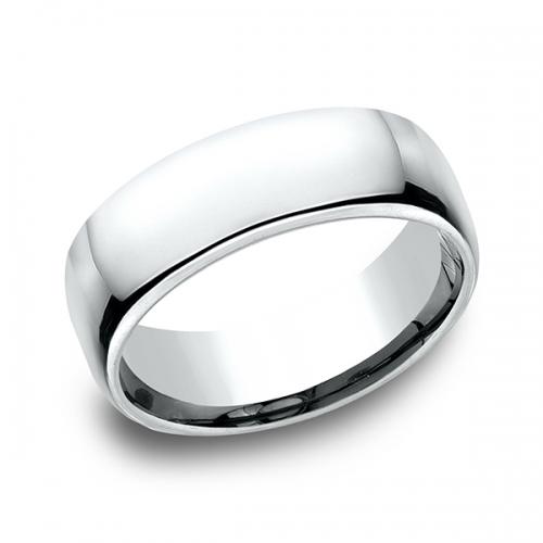 European Comfort-fit Wedding Ring