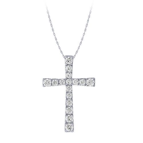 Ovani® Diamonds Cross Pendant - 0.50 Ct. T.w.
