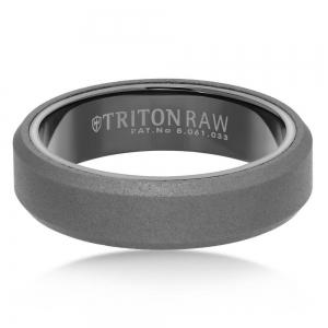 Triton Raw 8mm Flat Profile With Innovative Raw Matte Finish With Beveled Edge And High Shine Black Nanoteck Coating Inside thumbnail 2