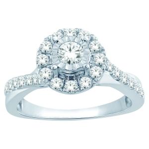 Everlasting Love® 1/2 CT. T.W. Diamond Lady's Ring In 14K Gold