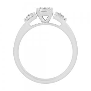 0.10 Ct. T.w. Promise Diamond Ring thumbnail 3