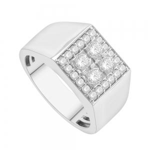 Elegant Looking Diamond Men's Ring thumbnail 3