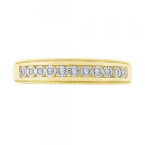 0.13ct. T.w. Diamond Gents Band thumbnail 2