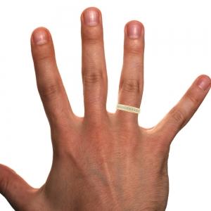 0.13ct. T.w. Diamond Gents Band thumbnail 4