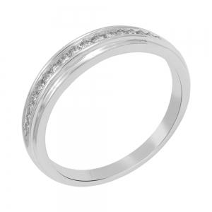 0.25CT. T.W. DIAMOND CHANNEL SET GENTS BAND IN 10K GOLD