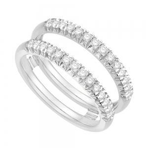 1/2 Ct. T.w. Diamond Wedding Ring Enhancer thumbnail 2