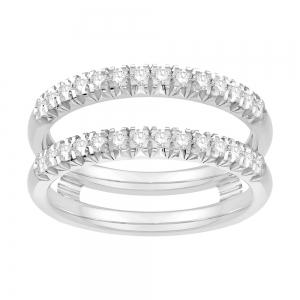 1/2 Ct. T.w. Diamond Wedding Ring Enhancer thumbnail 3