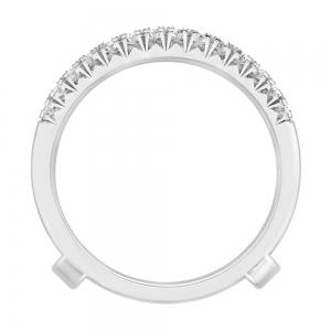 1/2 Ct. T.w. Diamond Wedding Ring Enhancer thumbnail 4