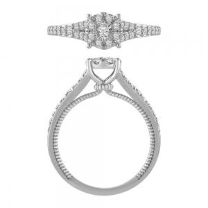 0.50 CT. T.W. DIAMOND PROMISE RING IN 10K GOLD