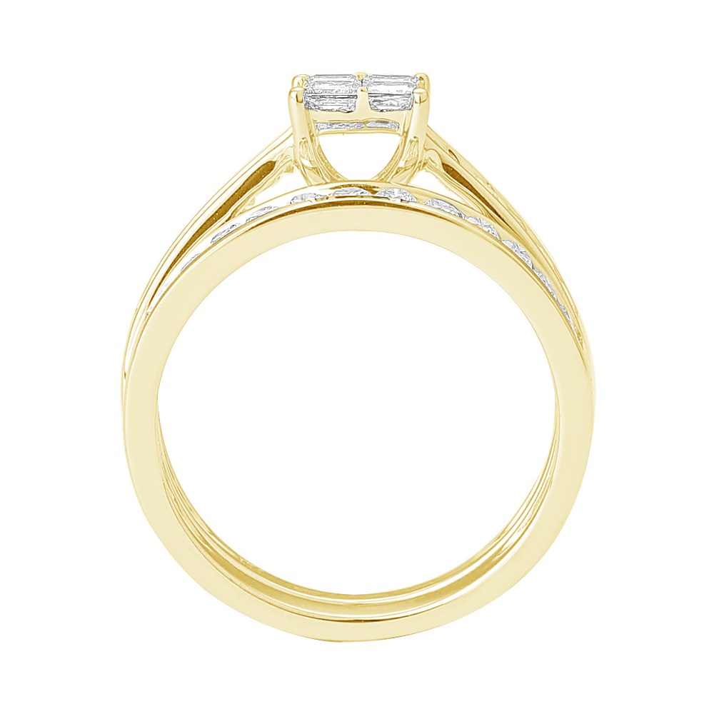 Novello Lab-grown Diamonds Quad Bridal Set - 1 Ct. T.w. thumbnail 2