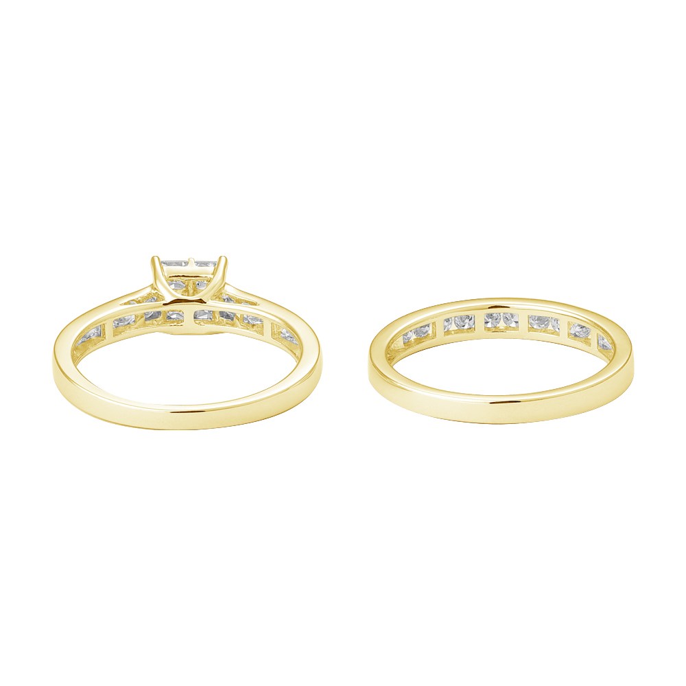 Novello Lab-grown Diamonds Quad Bridal Set - 1 Ct. T.w. thumbnail 4