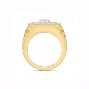 Novello Lab-grown Diamonds Men's Fashion Ring - 2 Ct. T.w. thumbnail 2