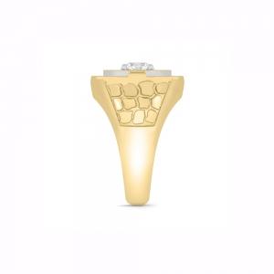 Novello Lab-grown Diamonds Men's Fashion Ring - 2 Ct. T.w. thumbnail 3