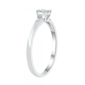 Love Spell® Lab-grown Diamonds Promise Ring - 0.10 Ct. T.w. thumbnail 4