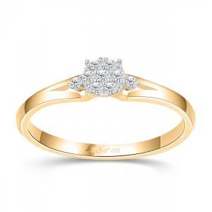 Love Spell® Lab-grown Diamonds Promise Ring - 0.10 Ct. T.w.
in Vermeil