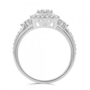 Love Spell® Lab-grown Diamonds Halo Ring - 0.50 Ct. T.w. thumbnail 6