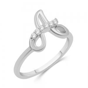 Love Spell® Lab-grown Diamonds Letter A Initial Ring - 0.10 Ct. T.w. thumbnail 2