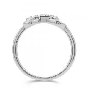 Love Spell® Lab-grown Diamonds Letter A Initial Ring - 0.10 Ct. T.w. thumbnail 6