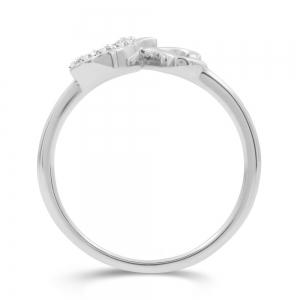 Love Spell® Lab-grown Diamonds Letter K Initial Ring - 0.10 Ct. T.w. thumbnail 6