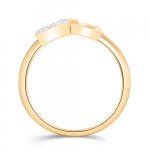 Love Spell® Lab-grown Diamonds Letter K Initial Ring - 0.10 Ct. T.w.
In Vermeil thumbnail 6