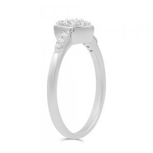 Love Spell® Lab-grown Diamonds Pear Composite Ring - 0.25 Ct. T.w. thumbnail 4