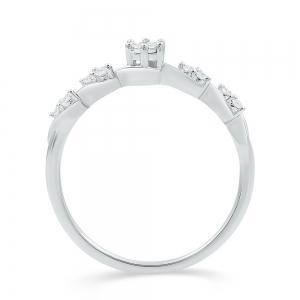 Love Spell® Lab-grown Diamonds 5-stone Band - 0.10 Ct. T.w. thumbnail 6
