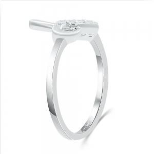 Love Spell® Lab-grown Diamonds Letter D Initial Ring - 0.10 Ct. T.w. thumbnail 4