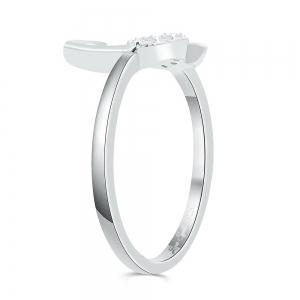 Love Spell® Lab-grown Diamonds Letter G Initial Ring - 0.10 Ct. T.w. thumbnail 4