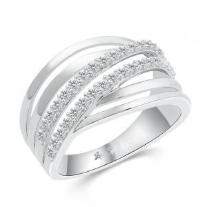 Love Spell® Lab-grown Diamonds Multi-row Band - 0.50 Ct. T.w. thumbnail 2