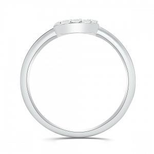 Love Spell® Lab-grown Diamonds Letter J Initial Ring - 0.10 Ct. T.w. thumbnail 6
