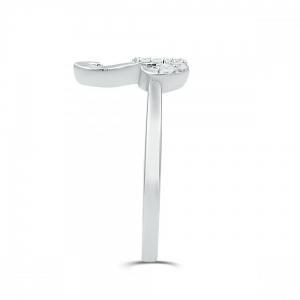 Love Spell® Lab-grown Diamonds Letter S Initial Ring - 0.10 Ct. T.w. thumbnail 5