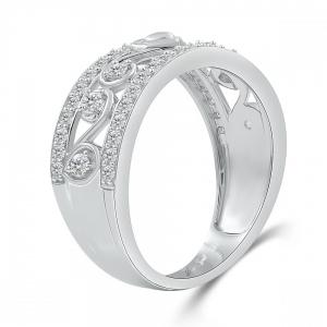 Love Spell® Lab-grown Diamonds Heart Band - 0.50 Ct. T.w. thumbnail 2