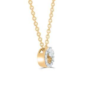 Love Spell® Lab-grown Diamonds Round Bezel Pendant - 0.25 Ct. T.w. thumbnail 2