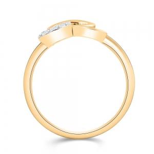Love Spell® Lab-grown Diamonds Letter R Initial Ring - 0.10 Ct. T.w. thumbnail 6