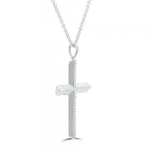 Link N Lock® Lab-grown Diamonds Cross Pendant-0.50 Ct. T.w. thumbnail 2
