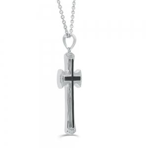 Link N Lock® Lab-grown Diamonds Cross Pendant-0.30 Ct. T.w. thumbnail 2
