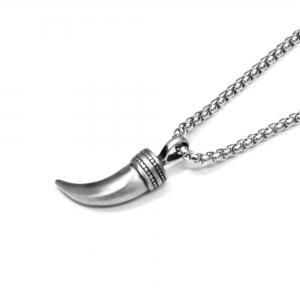 Link N Lock® Stainless Steel Talon Pendant With 24 Inch Round Box Chain thumbnail 2