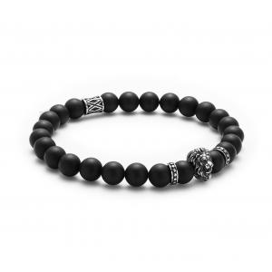 Link N Lock® Onyx Beads Bracelet - 7.5 inches