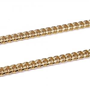 Link N Lock® Yellow Ion Plated Stainless Steel Cuban Chain - 24 Inches, 10.2mm thumbnail 2