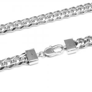 Link N Lock® Stainless Steel Cuban Chain - 26 Inches, 10.2mm thumbnail 2
