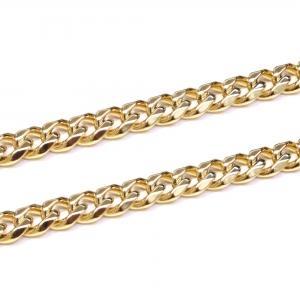 Link N Lock® Yellow Ion Plated Stainless Steel Cuban Chain - 26 Inches, 10.2mm thumbnail 3