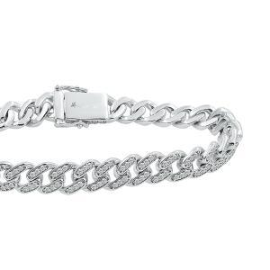 Link N Lock® Lab-grown Diamonds Cuban Bracelet-3.30 Ct. T.w. thumbnail 3