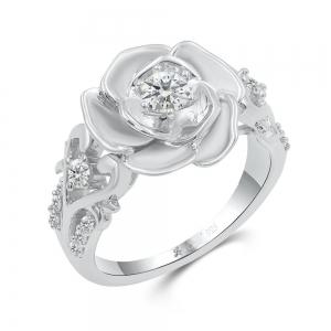 Love Spell® Lab-grown Diamonds Rose Ring 0.50 Ct. T.w. thumbnail 2
