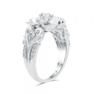 Love Spell® Lab-grown Diamonds Rose Ring 0.50 Ct. T.w. thumbnail 5