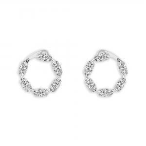 Bella By Ovani® Lab-grown Diamonds Hoops Earrings 5.00 Ct. T.w. thumbnail 2